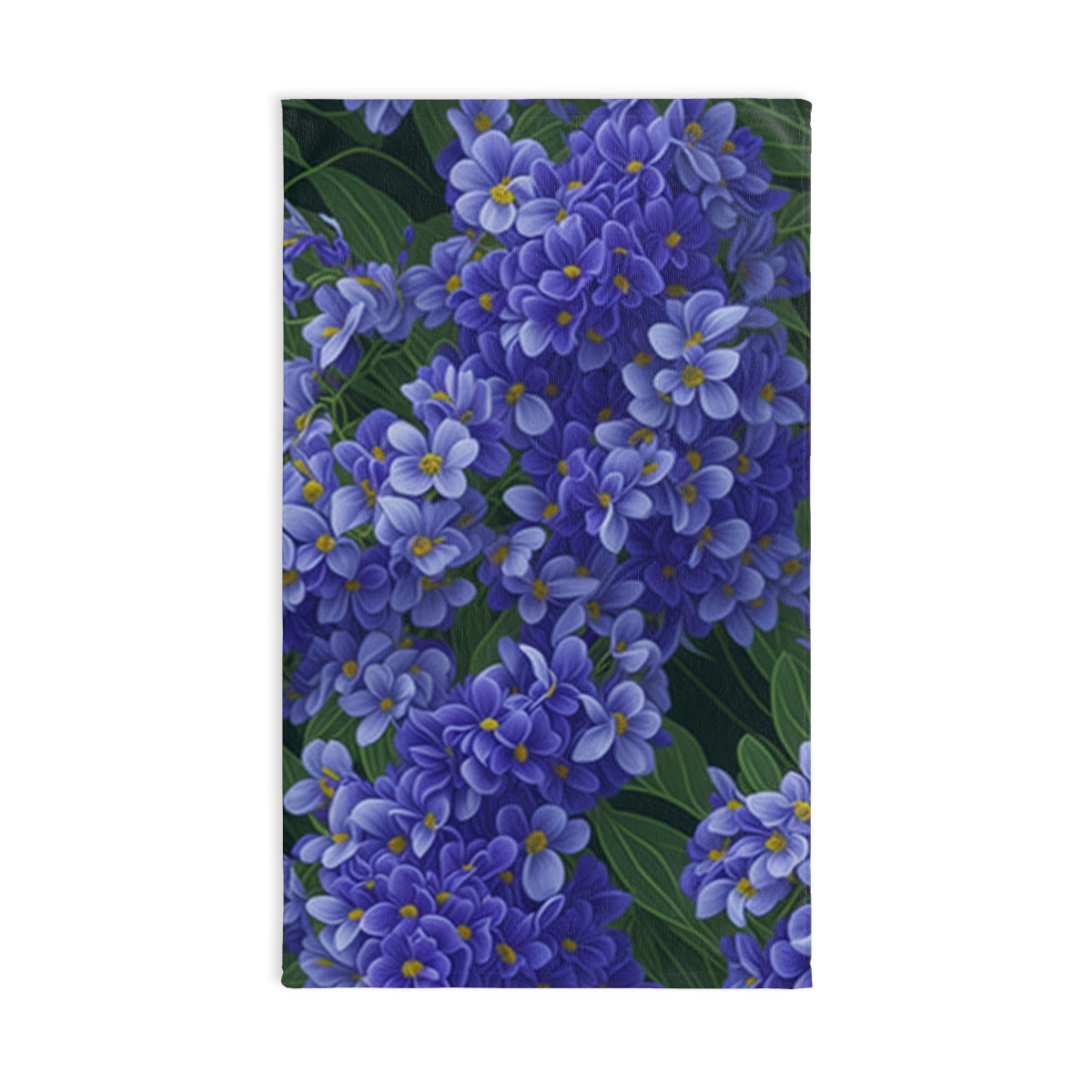 Abundant Syringa Flowers Designed Hand Towel
