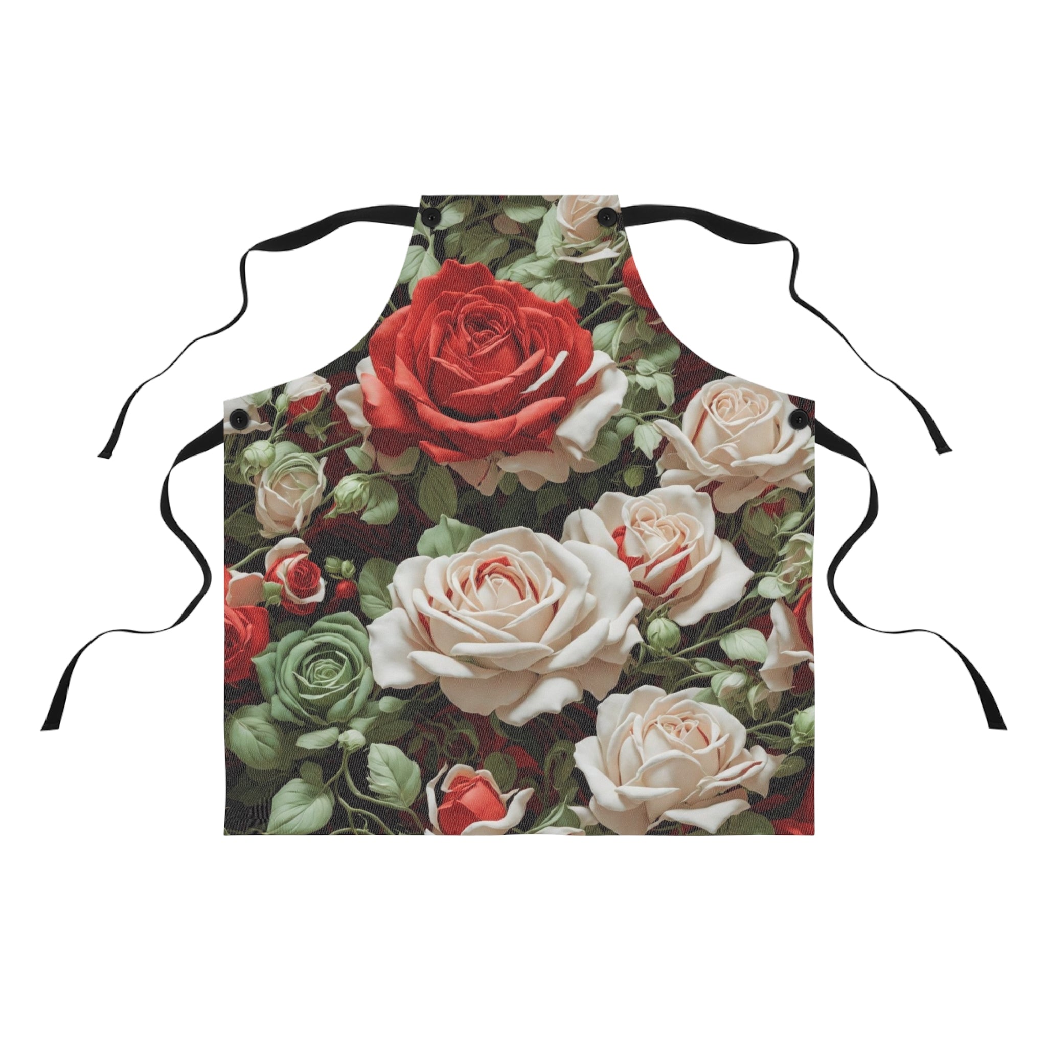 Cold Bunches of Roses Designed Apron