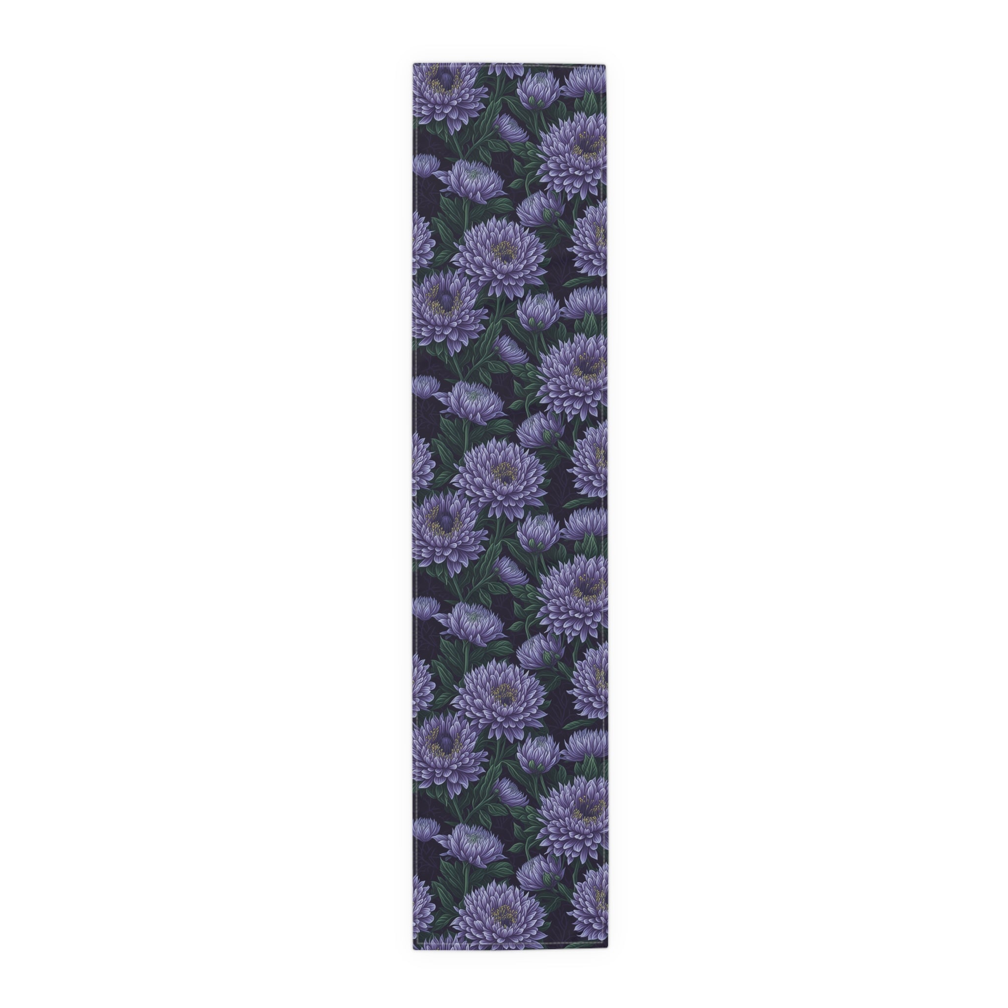 Brilliant Stokesia Floral Designed Table Runner (Cotton, Poly) Available in 2 Sizes