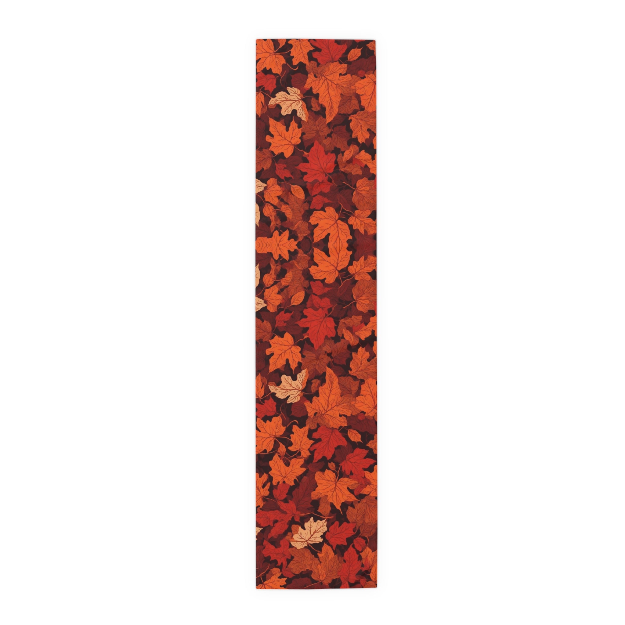 The Fresh Deep Woods Foliage Designed Table Runner Available in 2 Fabrics and Sizes