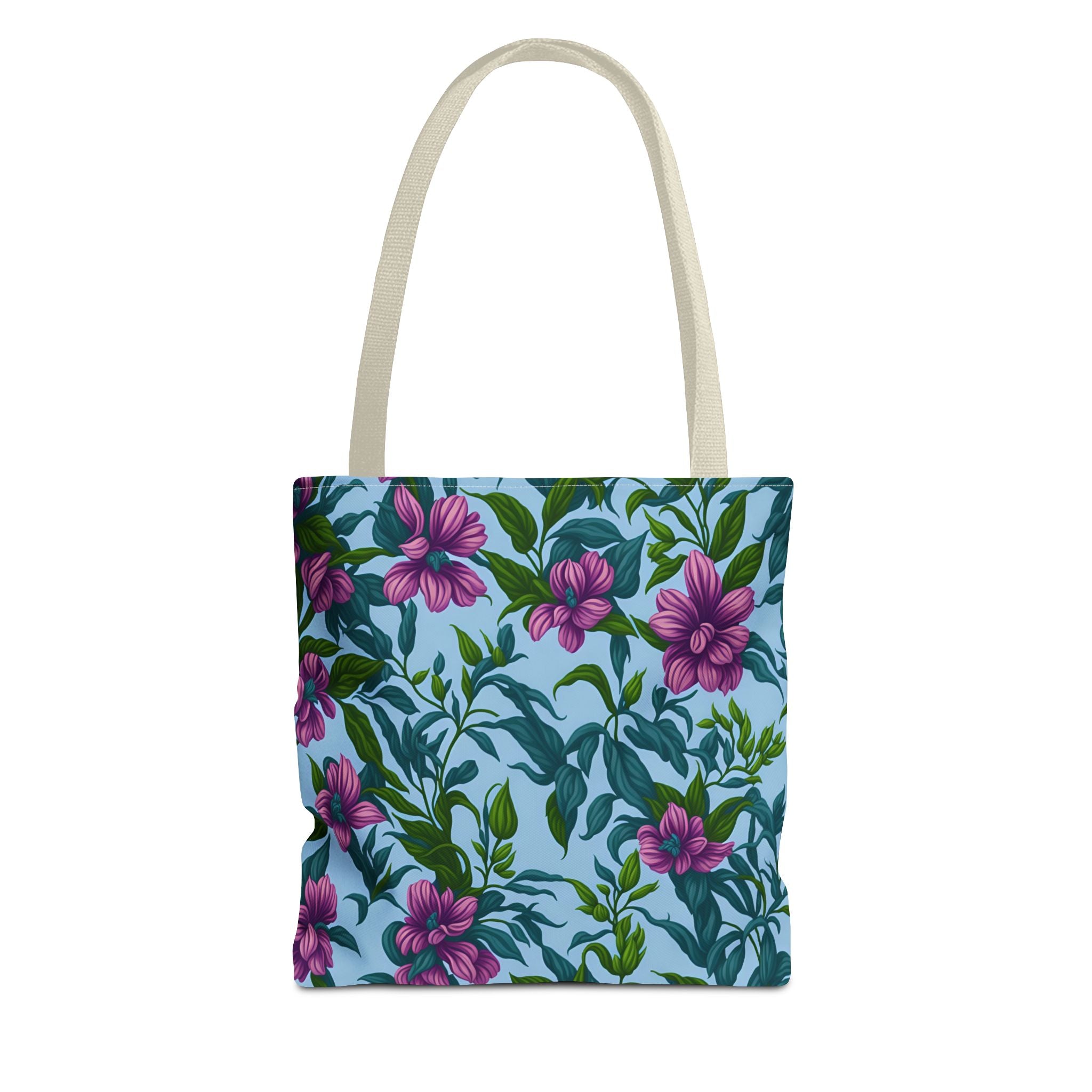 Charming Summer Stevia Flowers Designed Tote Bag