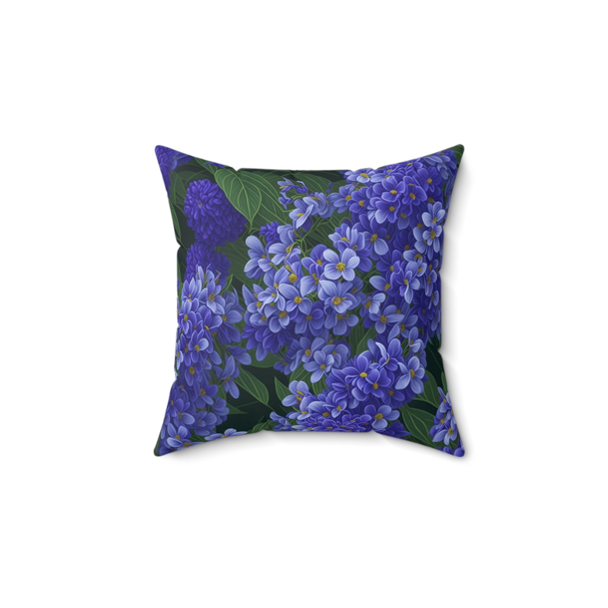 Abundant Syringa Flowers Indoor Throw Pillow with Insert Multiple Sizes