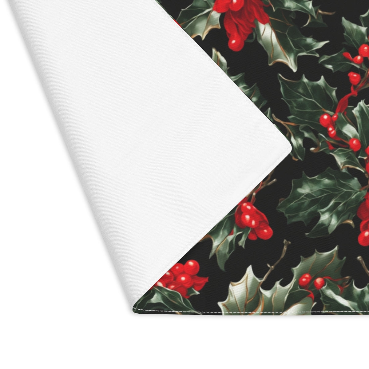 Elegant Holly of Christmas Designed Placemat