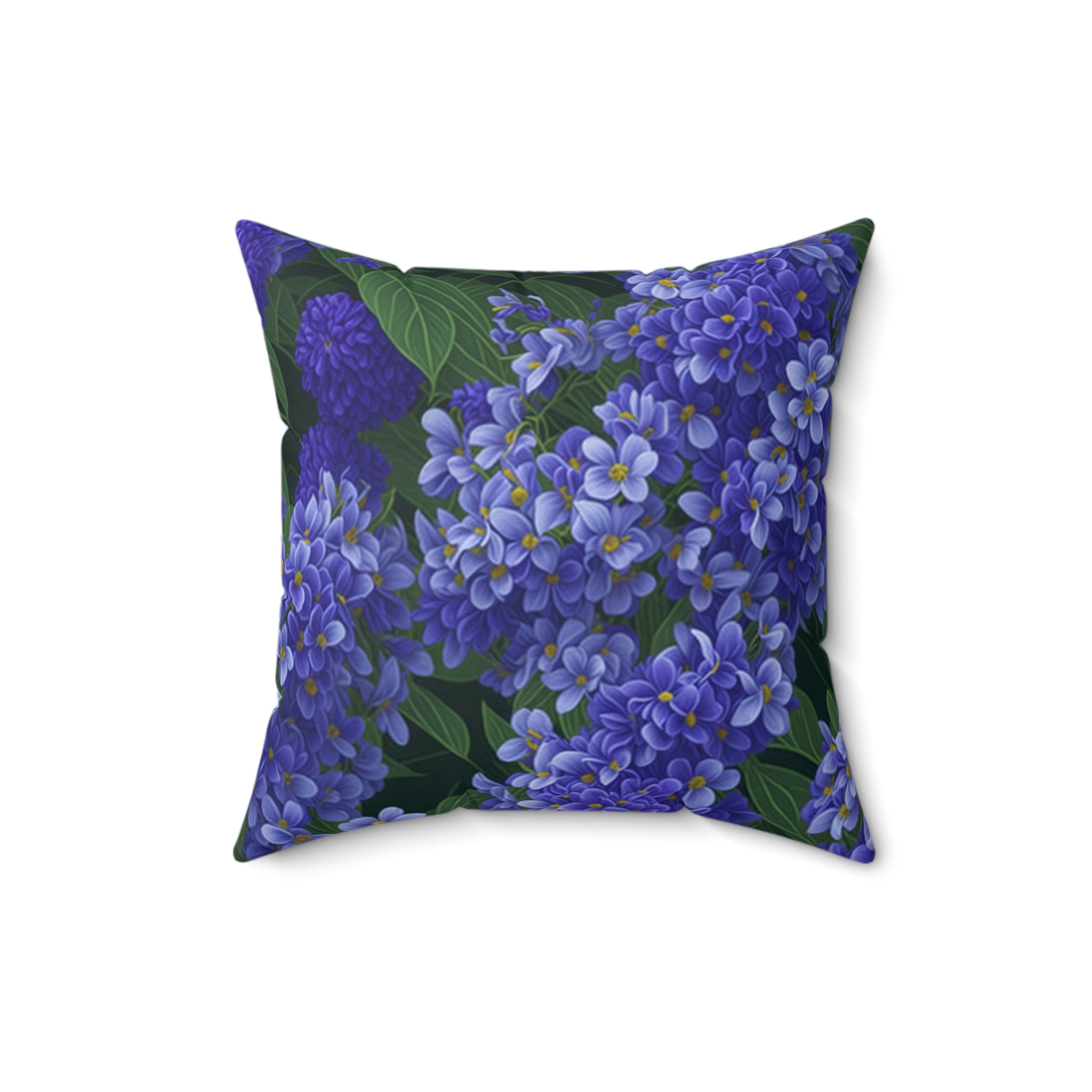 Abundant Syringa Flowers Indoor Throw Pillow with Insert Multiple Sizes