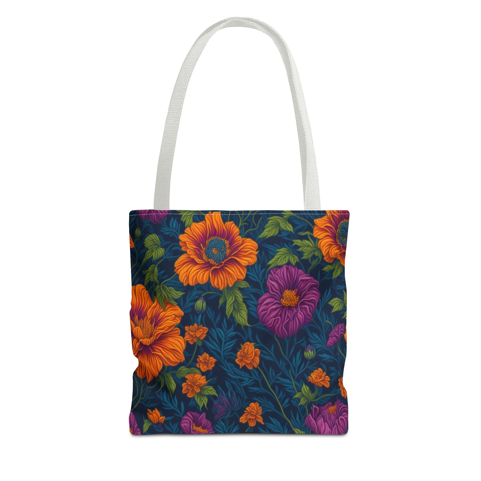 Botanical Tetraneuris Flowers Designed Tote Bag Available in 3 sizes