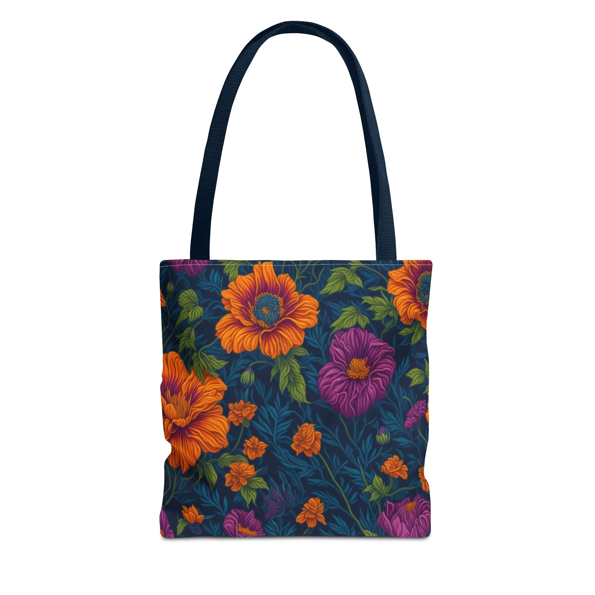 Botanical Tetraneuris Flowers Designed Tote Bag Available in 3 sizes
