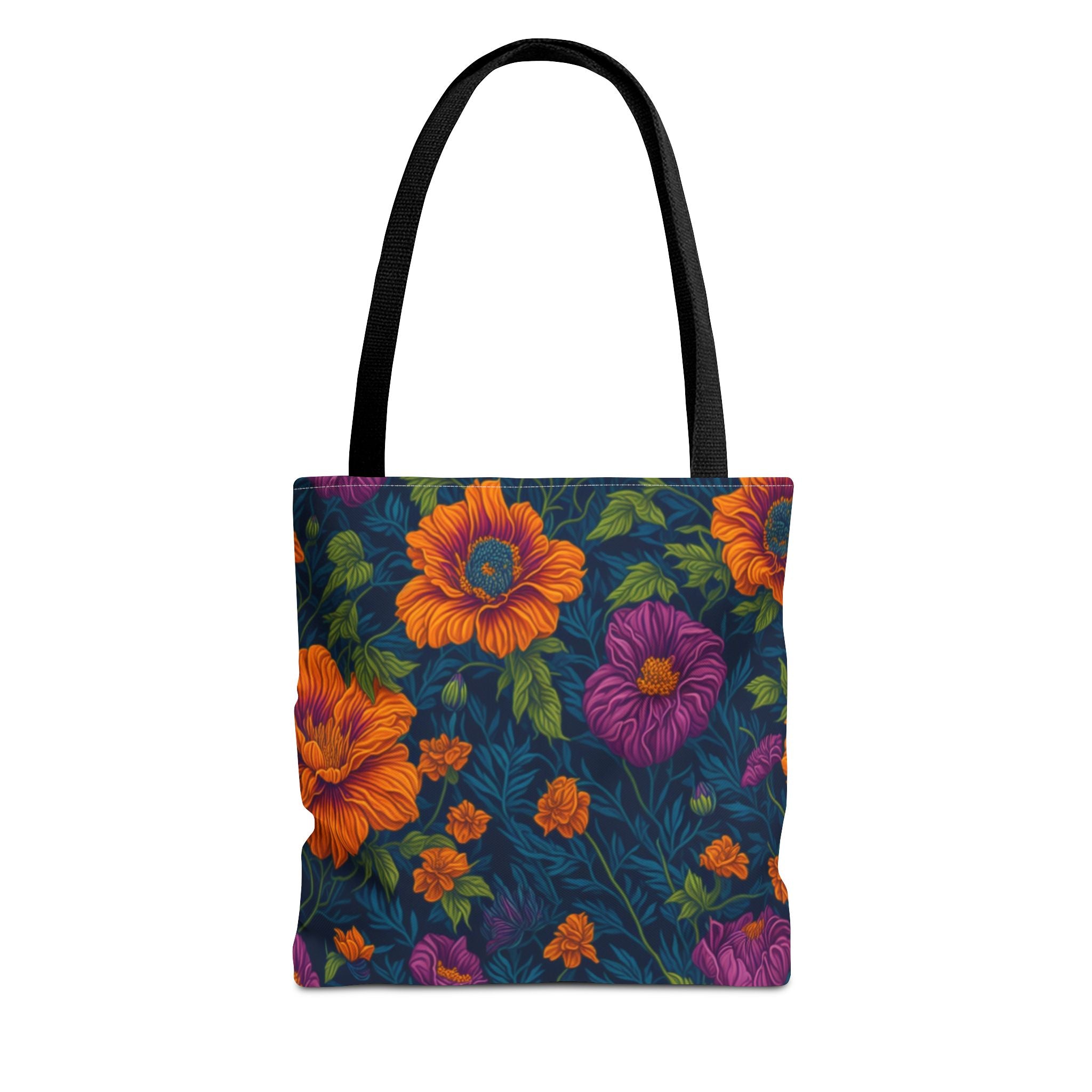Botanical Tetraneuris Flowers Designed Tote Bag Available in 3 sizes