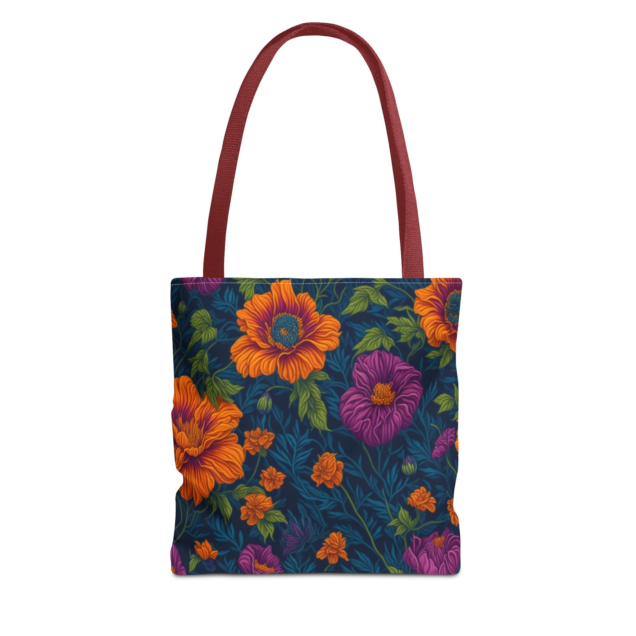 Botanical Tetraneuris Flowers Designed Tote Bag Available in 3 sizes