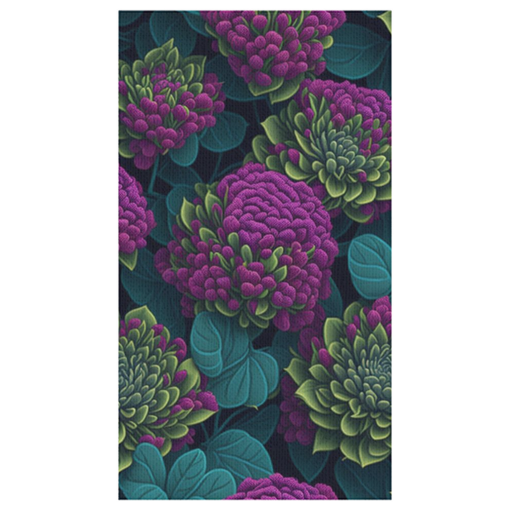 Alluring Sedum Flowers Designed Tablecloths Available in 2 Sizes