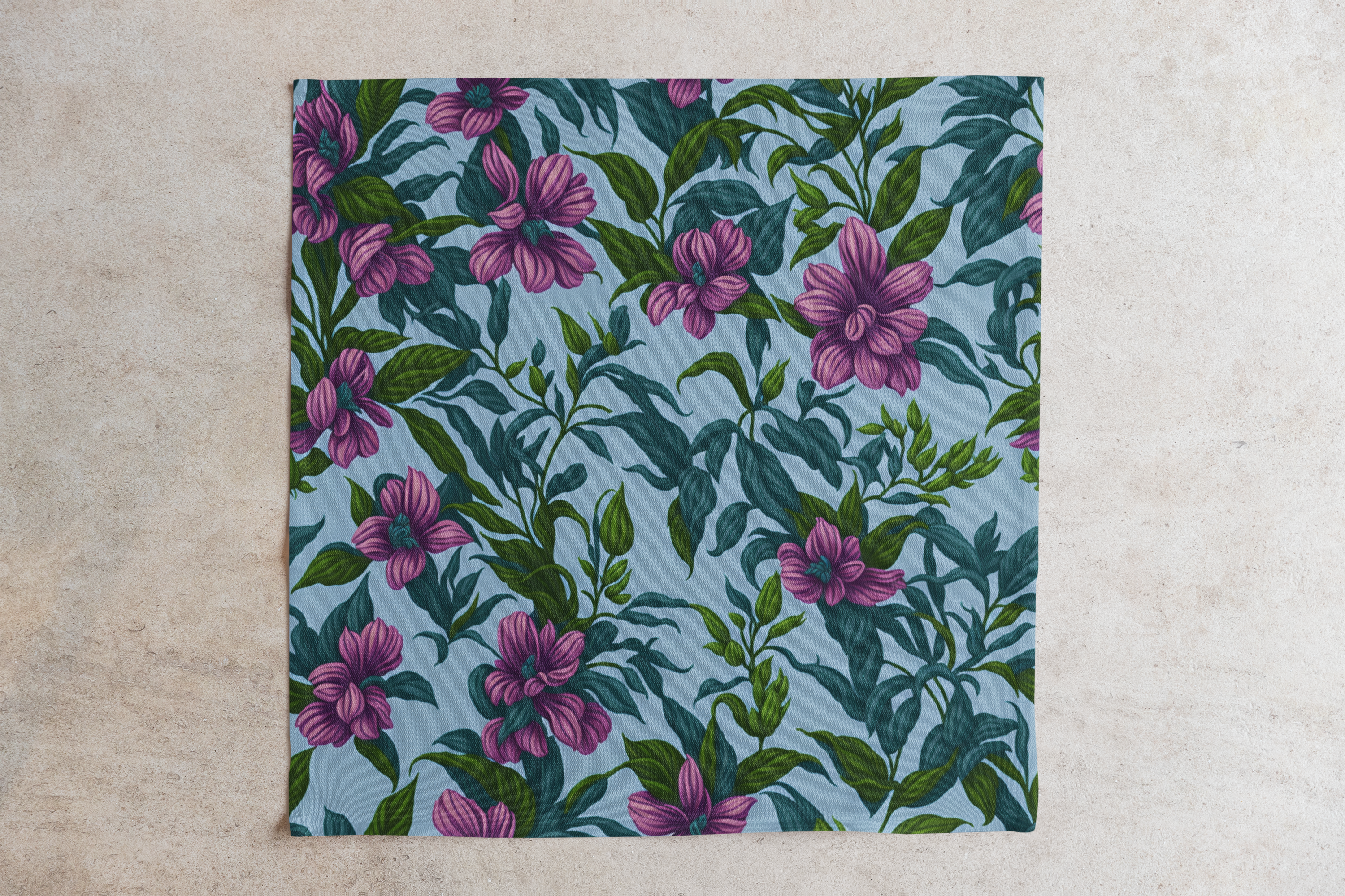 Charming Summer Stevia Flowers Designed Tablecloths 2 Available Sizes