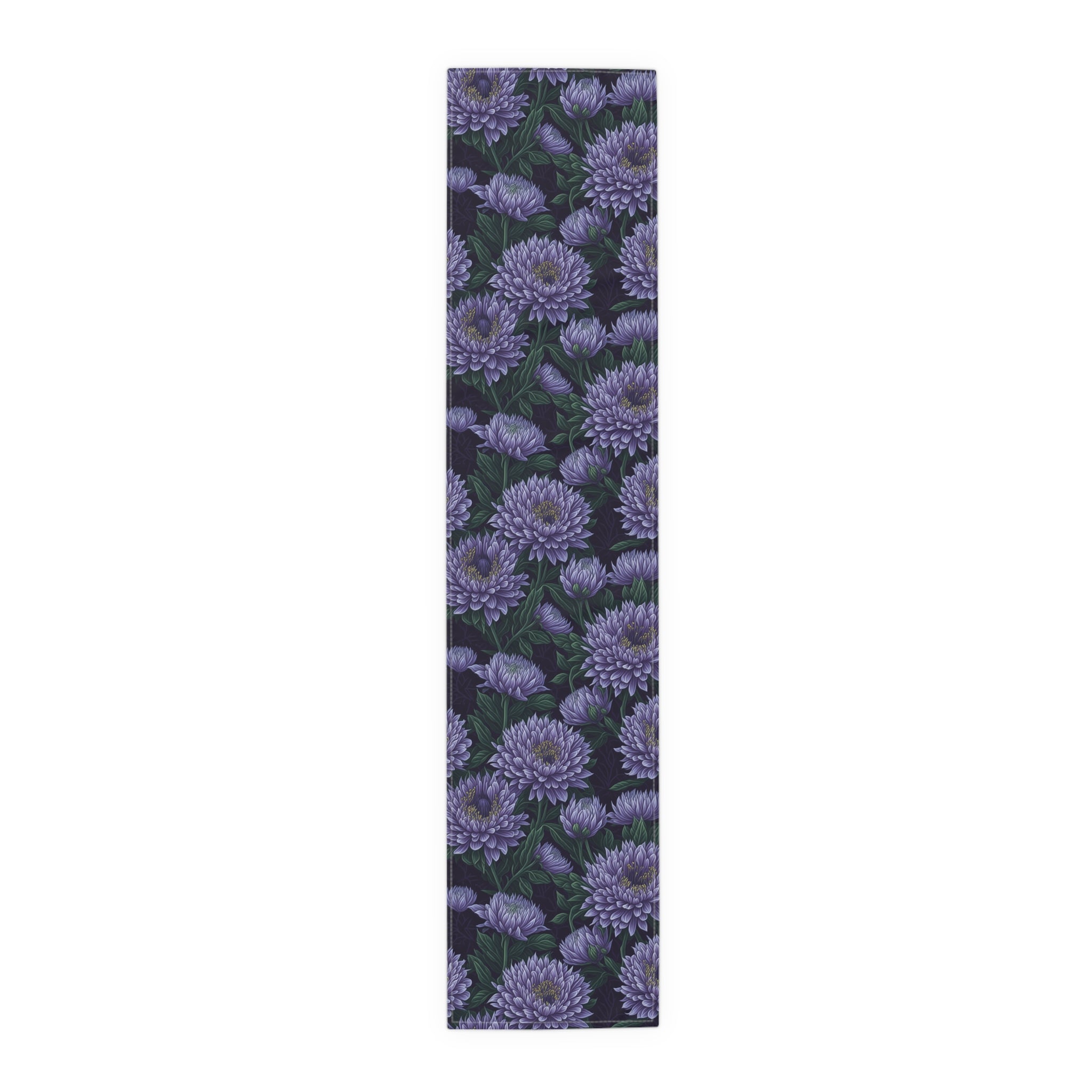 Brilliant Stokesia Floral Designed Table Runner (Cotton, Poly) Available in 2 Sizes