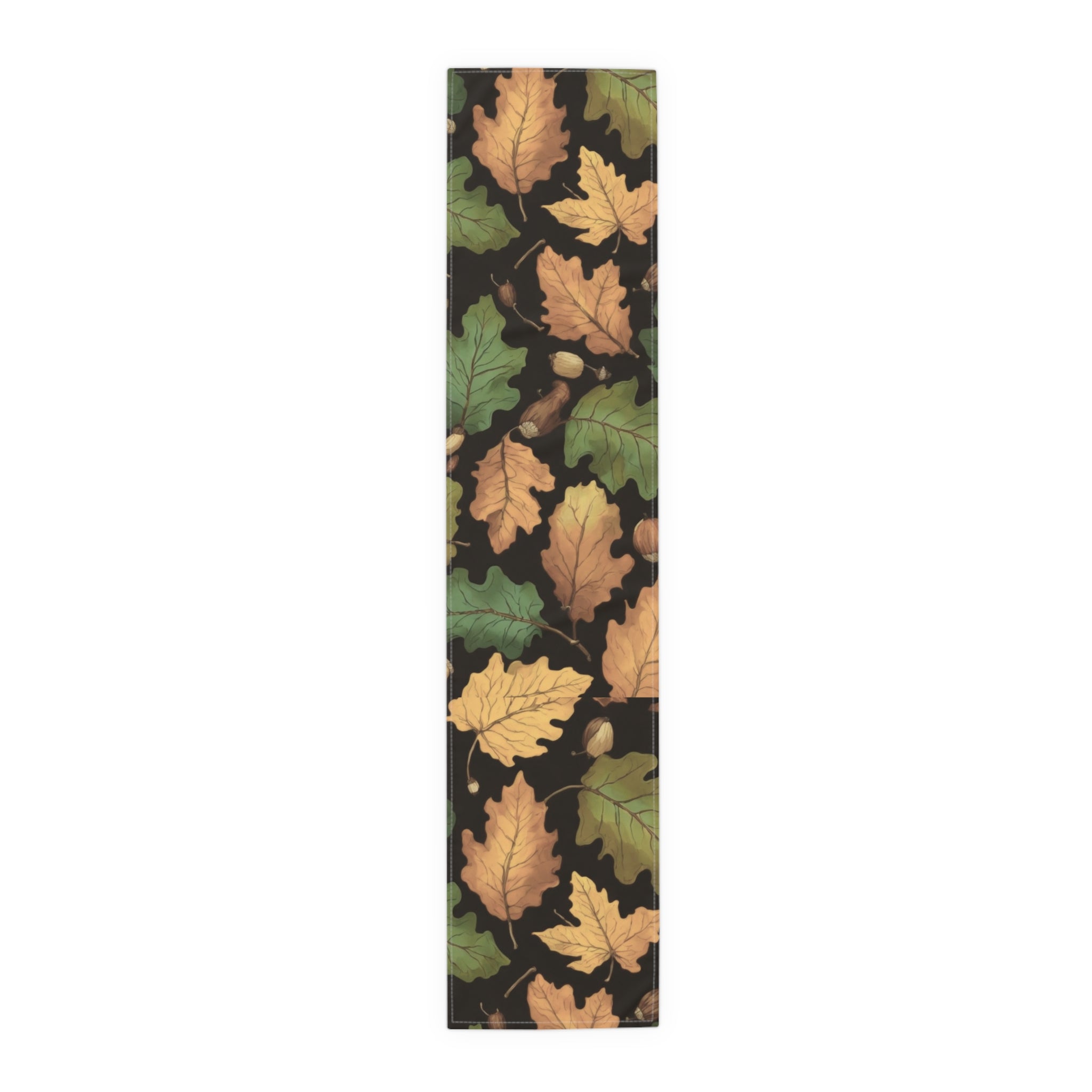 Bright Autumn Foliage with Acorns Design Table Runner (Cotton/Poly) Two Sizes Available