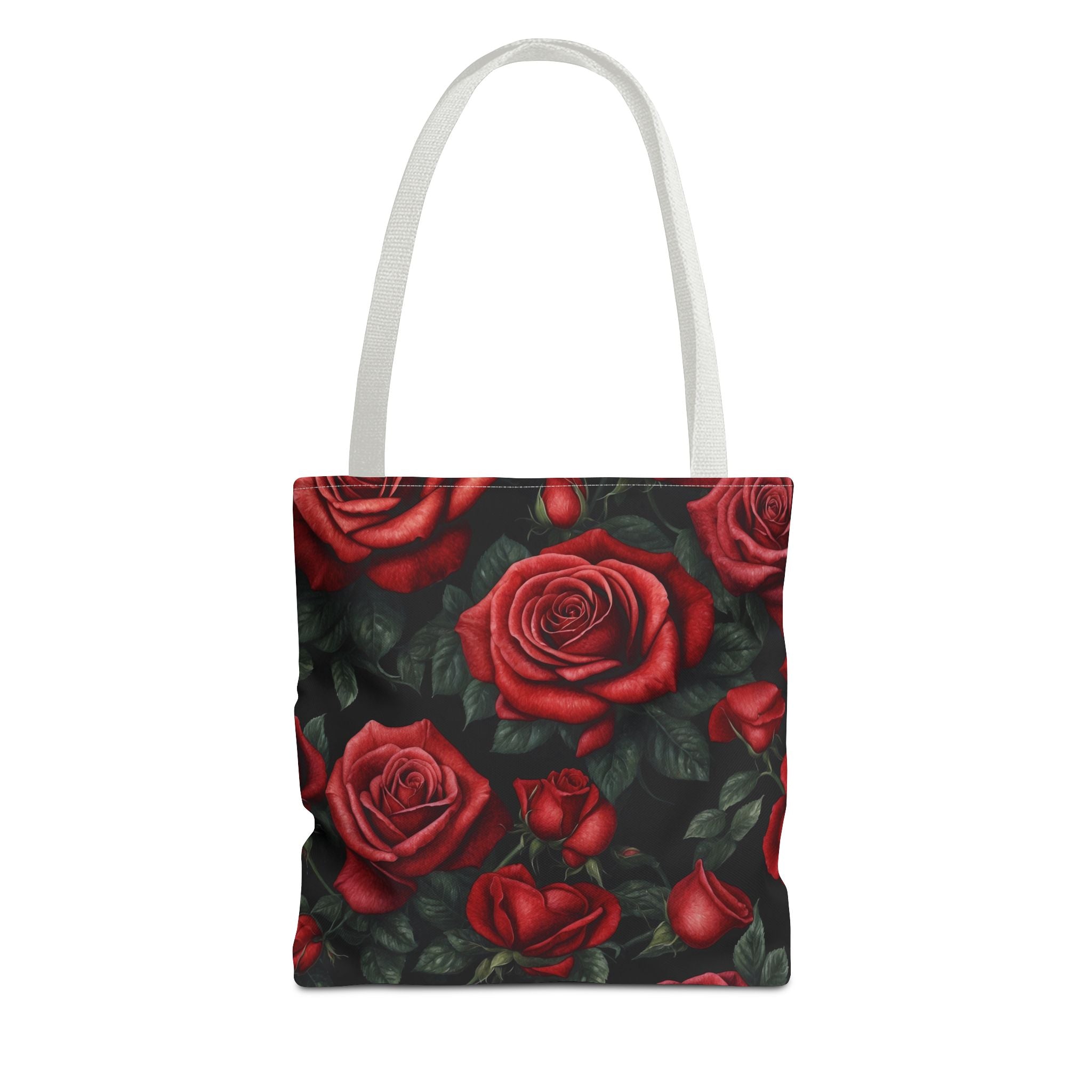 Red Roses Awakening Designed Tote Bag Available in 3 Sizes