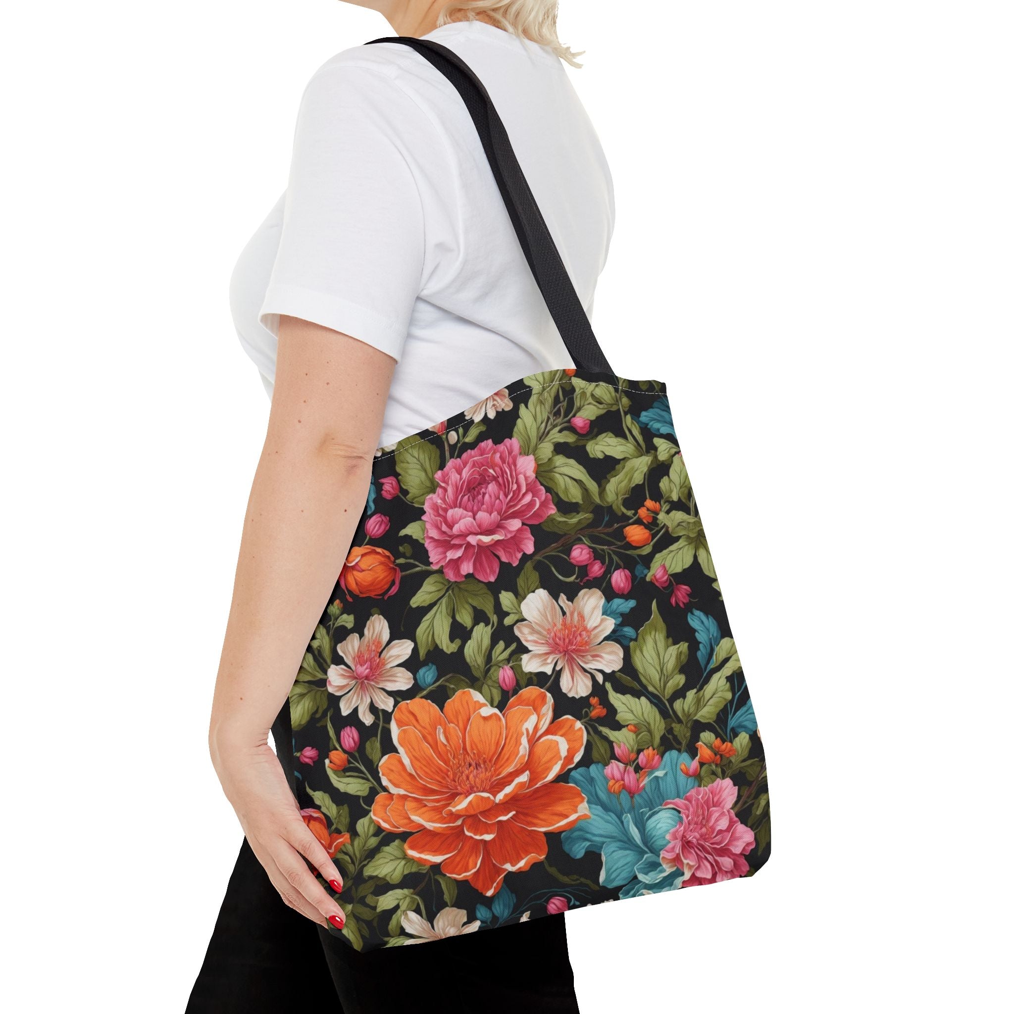 Radiant Chelone Flowers Tote Bag available in 3 Sizes