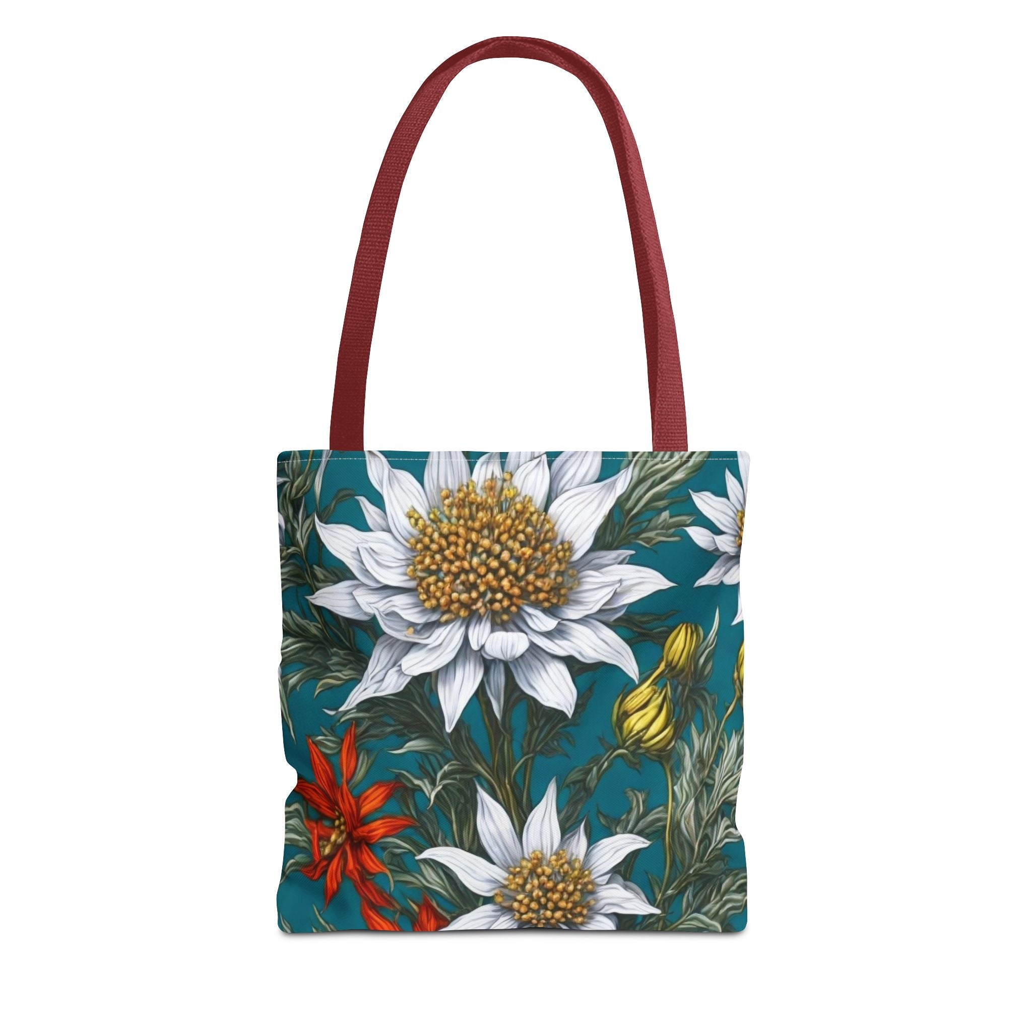 Whimsical Edelweiss Flowers Tote Bag