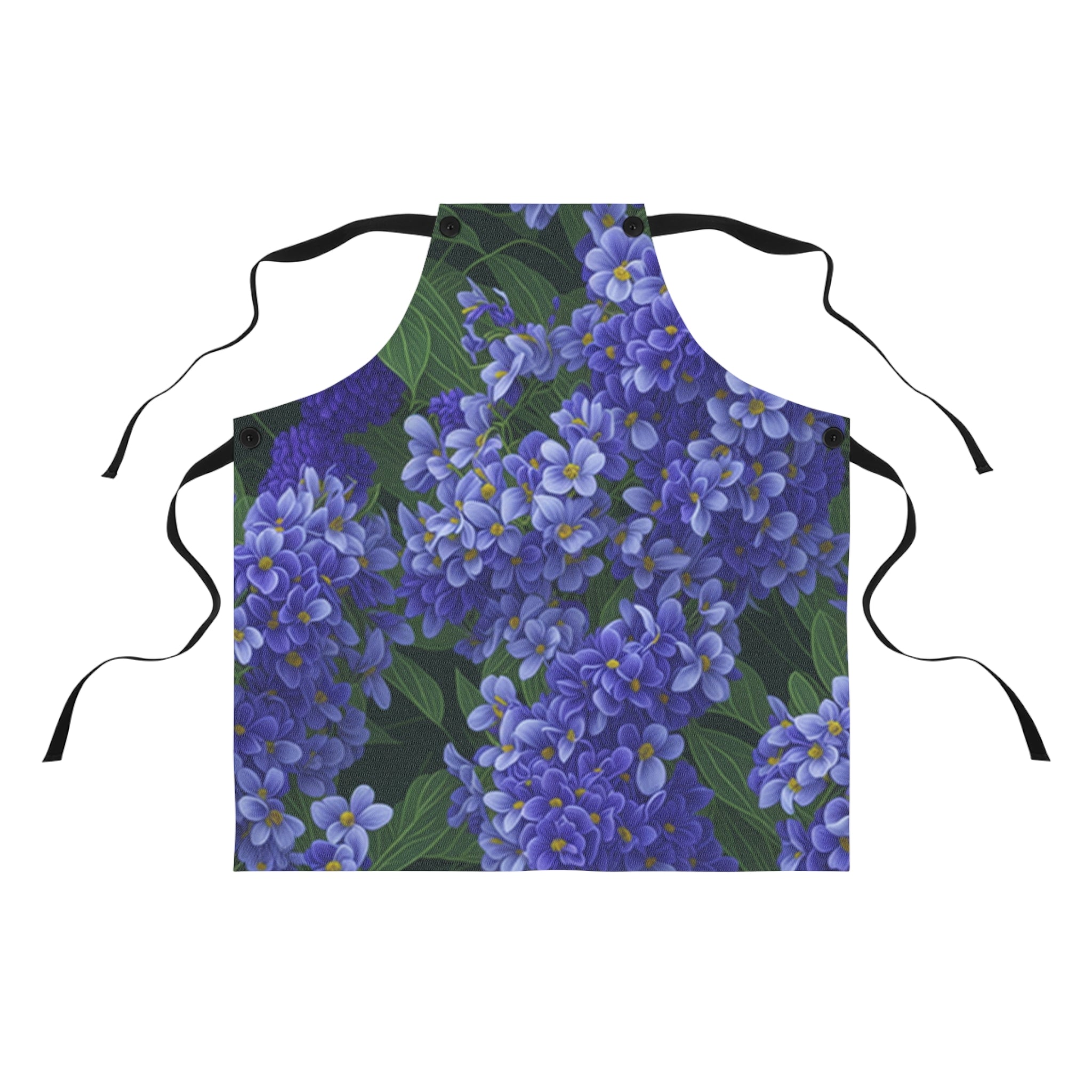 Abundant Syringa Flowers Designed Apron