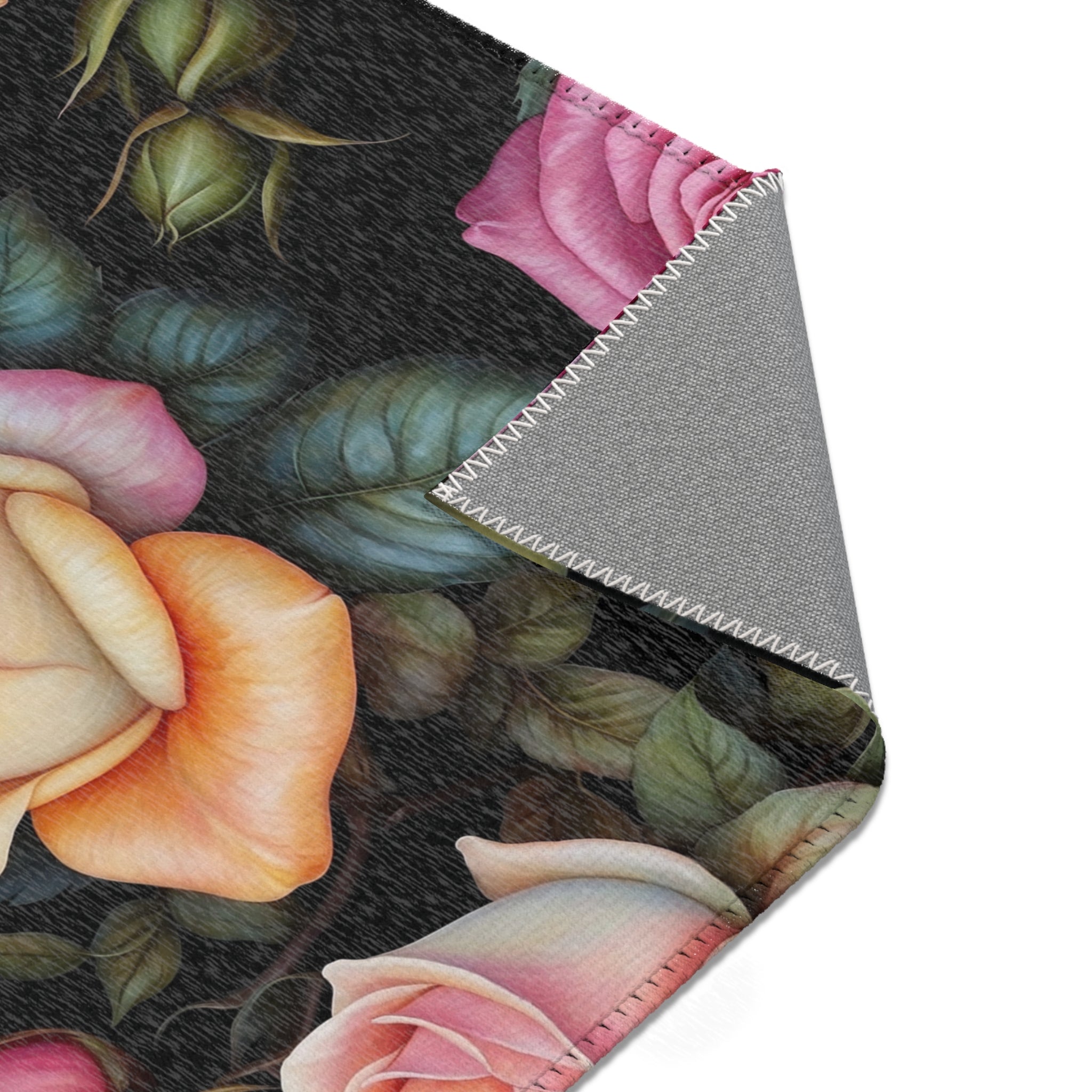 Captivating Pastel Floral Rose Designed Area Rugs in Multiple Sizes