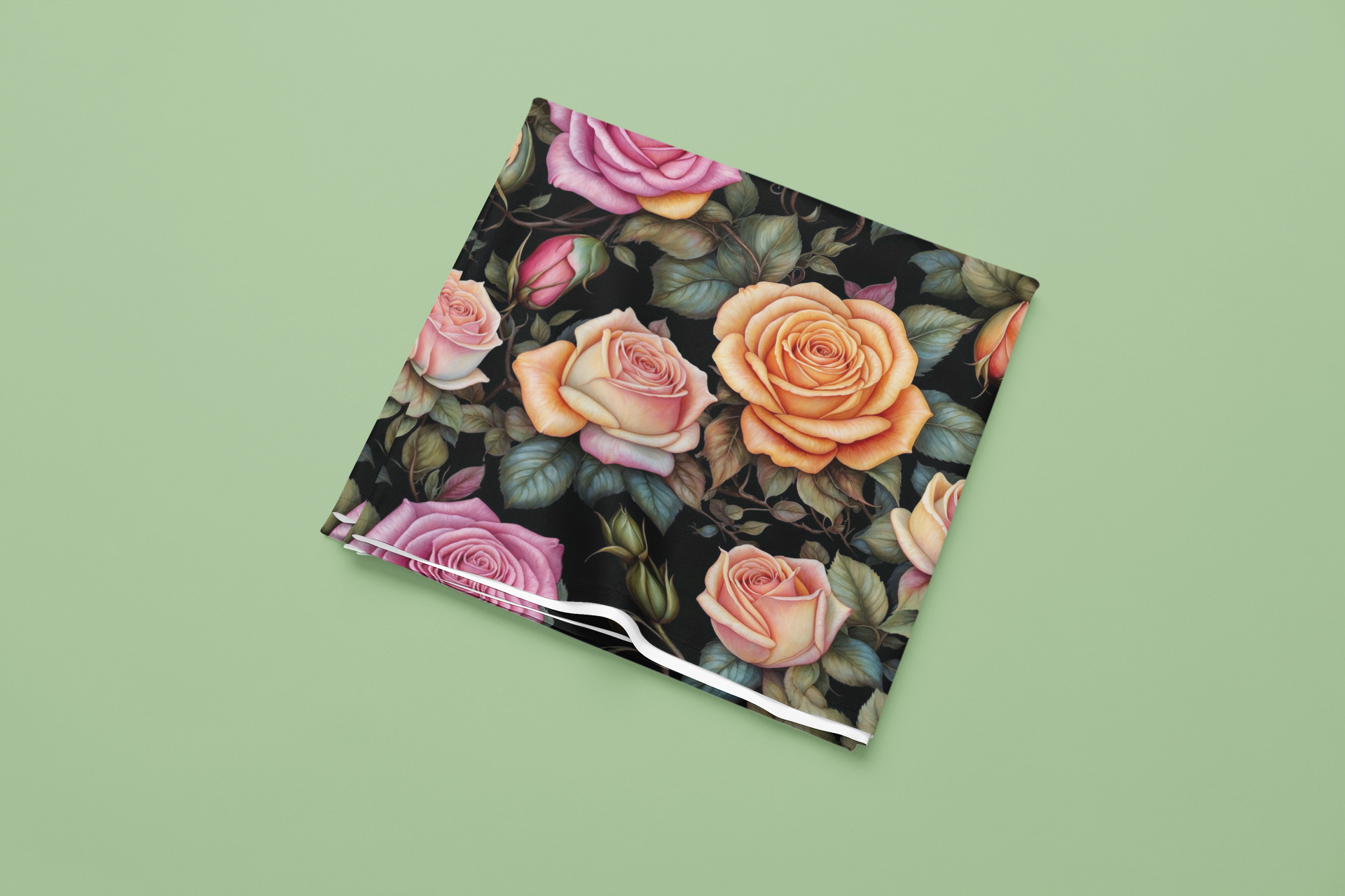 Captivating Pastel Floral Rose Designed Tablecloths